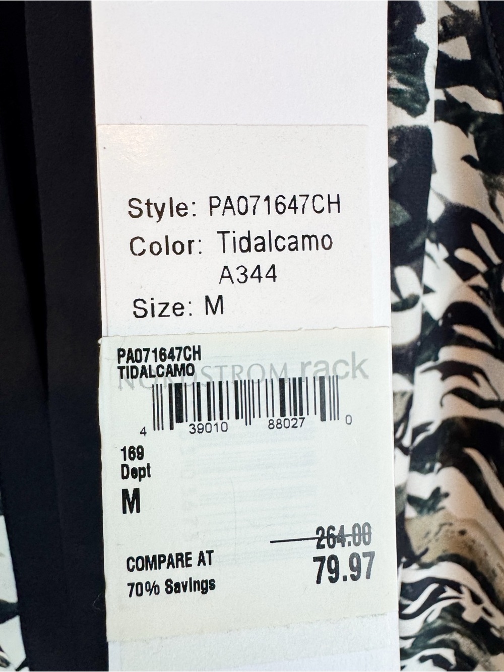 Parker | Tidal Camo Halter Mini Dress, M NWT - Picture 9 of 14